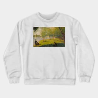 Study for "A Sunday on La Grande Jatte" by Georges-Pierre Seurat Crewneck Sweatshirt